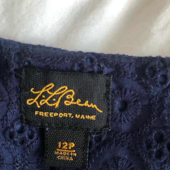 LL Bean Signature Shift Dress - Picture 2 of 2